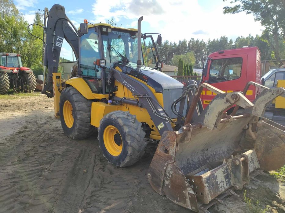 Koparko ładowarka Volvo BL71 Joystick widły 3 łyżki