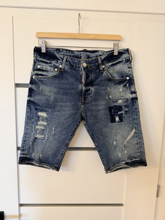 Spodenki krótkie shorty jeansowe Dsquared2 48EU S