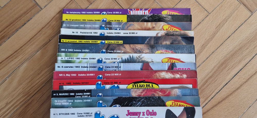 Magazyn Cats – roczniki 1990–1997, 91 numerów