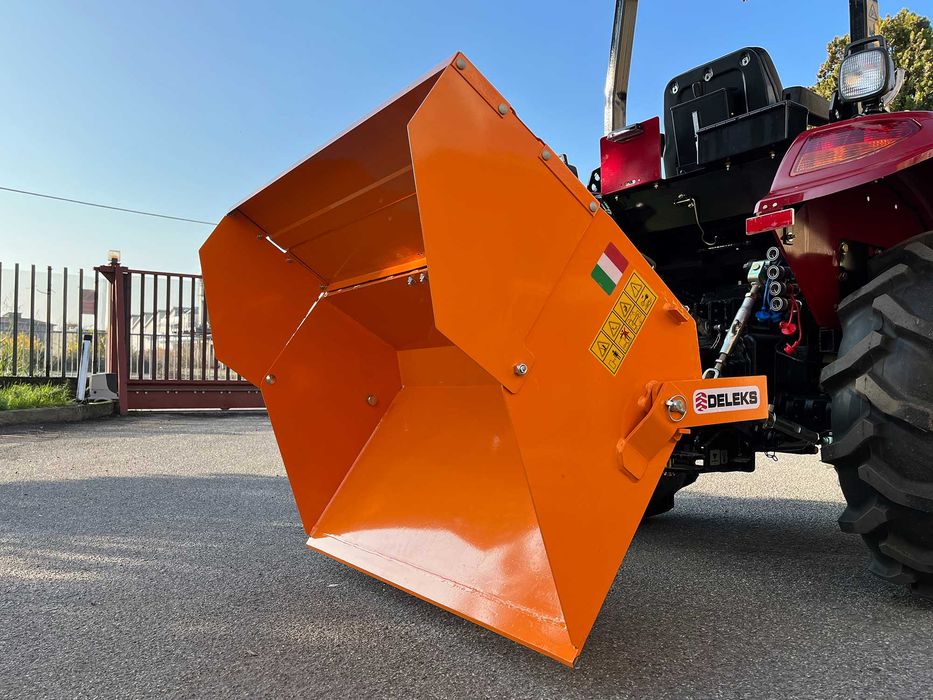 Caixa de Carga Basculante 1.40m BUCKET-140 - Aço Hardox - ENVIO GRÁTIS