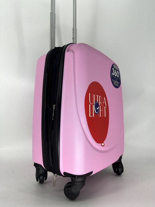 Nowa walizka mała kabinowa S różowa, pudrowy róż