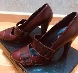 Sapatos Miss Sixty em Pele – Borgonha