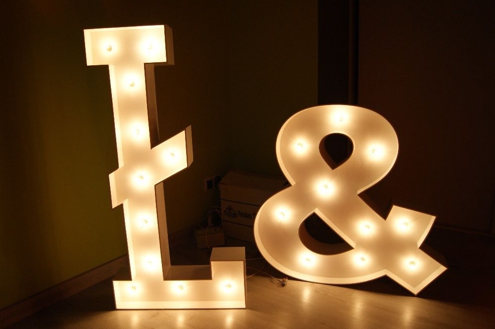 Lampiony LED dekoracje stolik, wesele, bar