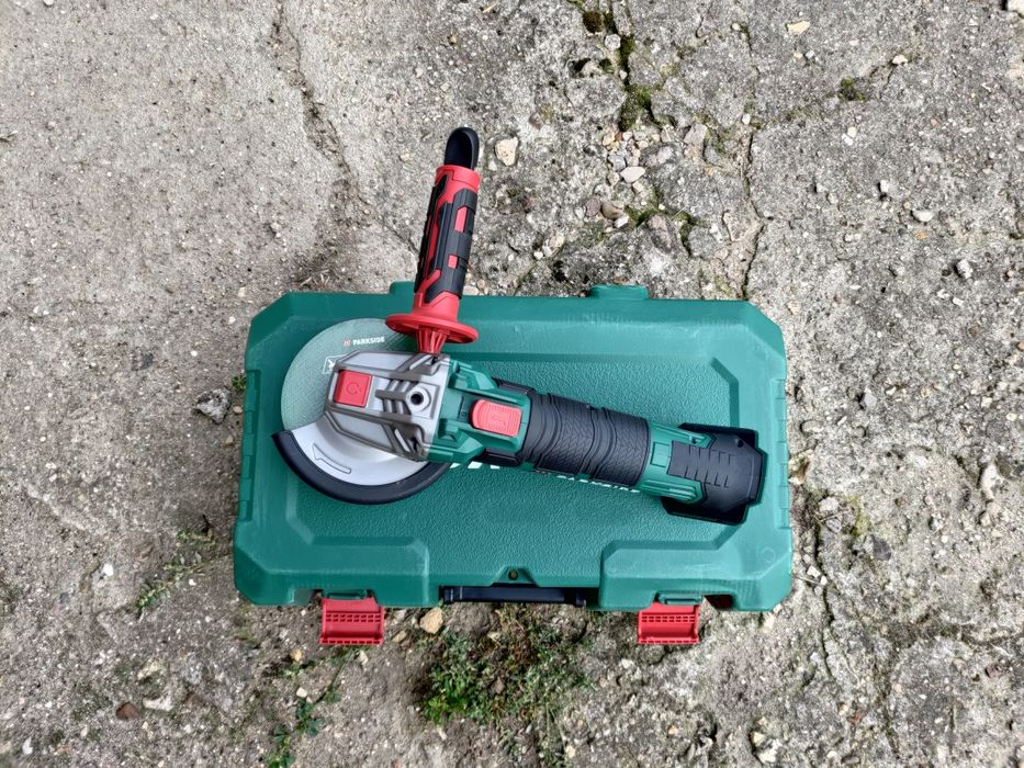 Nowa szlifierka kątowa Parkside PWSA 20-Li D4