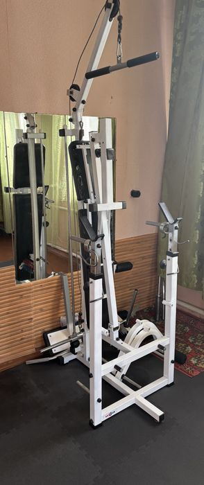 Багатофункціональний тренажер VASIL (лавка + тяга + ноги)