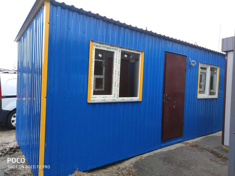 Будівельний вагончик, битовка побутова, мобільний офіс, склад маф
