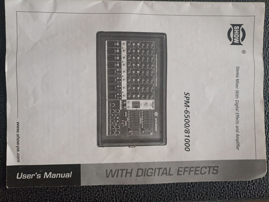 Продам комплект професійної акустики SHOW SPM-6500