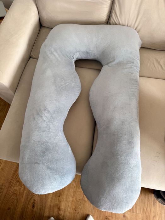 Poduszka ciążowa do spania U Shape 135 cm – Poduszka dla ciężarnych i do karmienia, długie podparcie dla całego ciała
