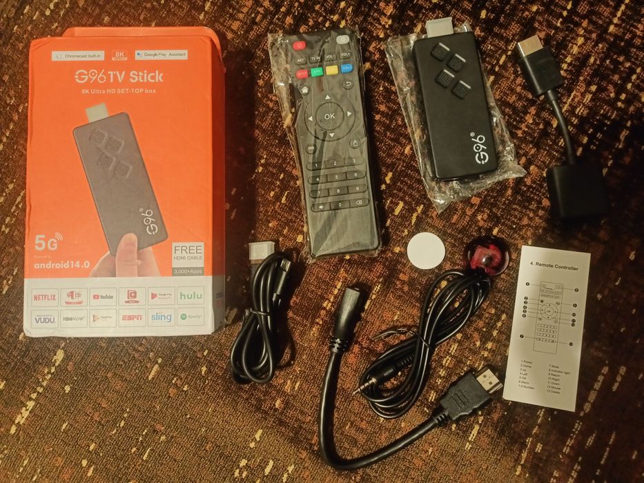 G96 tv stick 8k ultra hd