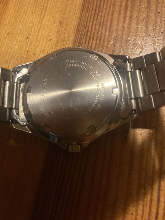 Zegarek Seiko V743 Sapphire 100M