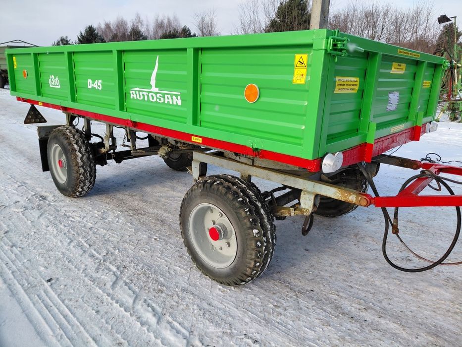 Przyczepa wywrotka D-45