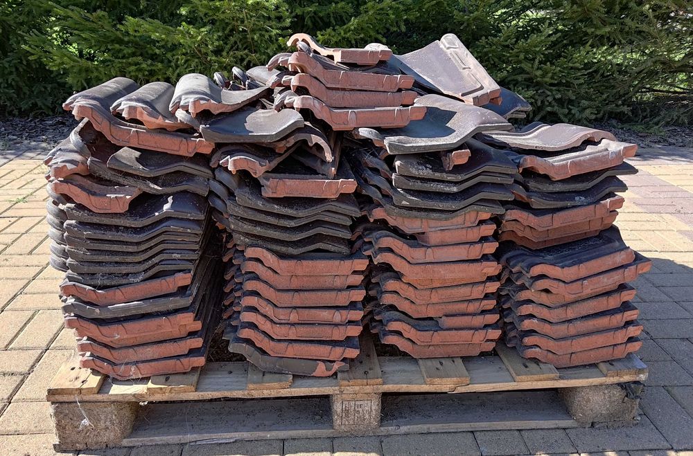 Dachówka ceramiczna Roben po demontażu