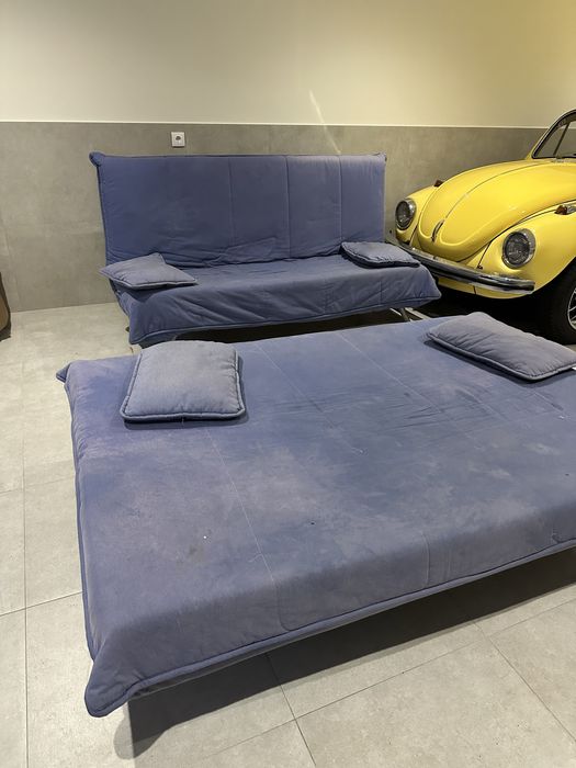 2 sofas cama casal
