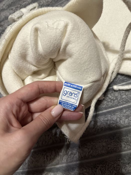 Зимняя шапка и шарфик 2-3 года