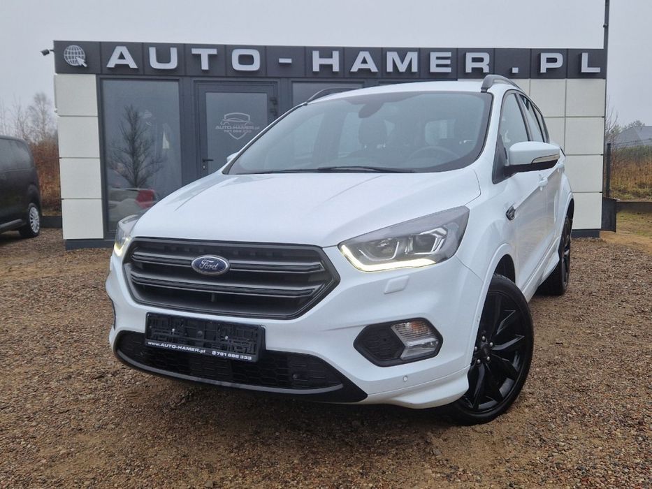 Ford Kuga 1.5 150KM ST-Line Navi LED Skóry Park Assist Hak 153tys.km SERWIS ! !