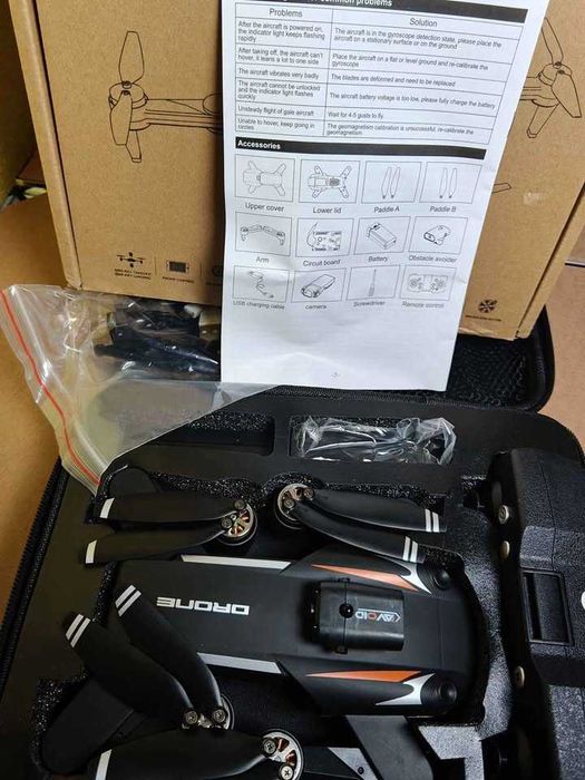 Drone JJRC X25 GPS 8K Dual Câmara – Com 2 Baterias (Novo)