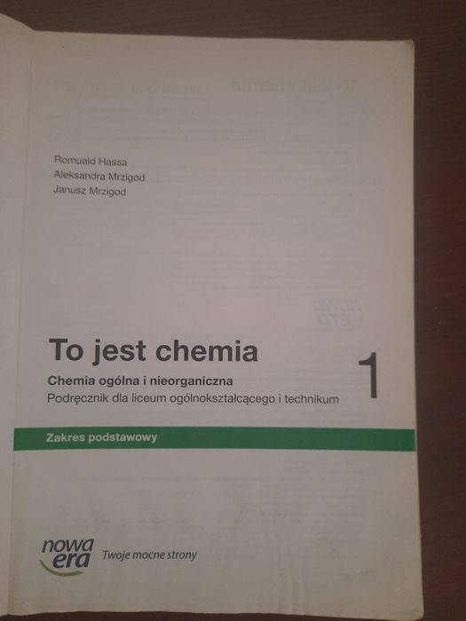To jest chemia 1