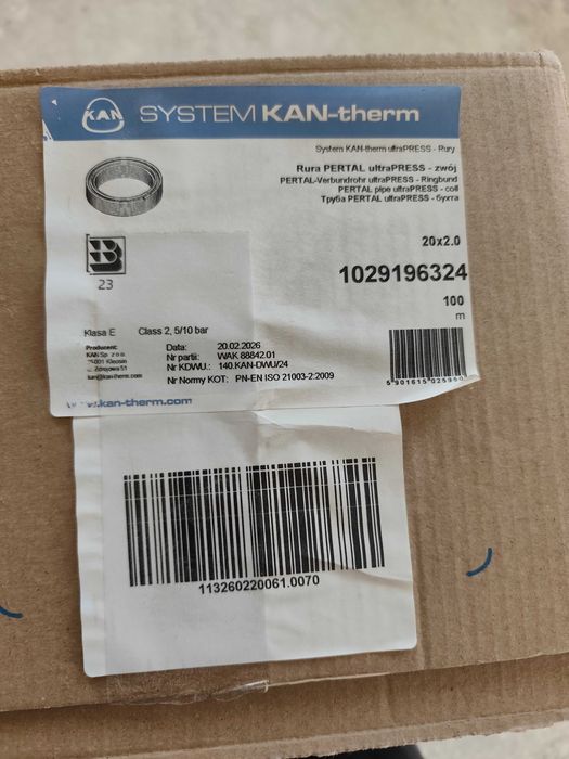 Rura Kan-therm  Ultrapress 20x2,0 70mb