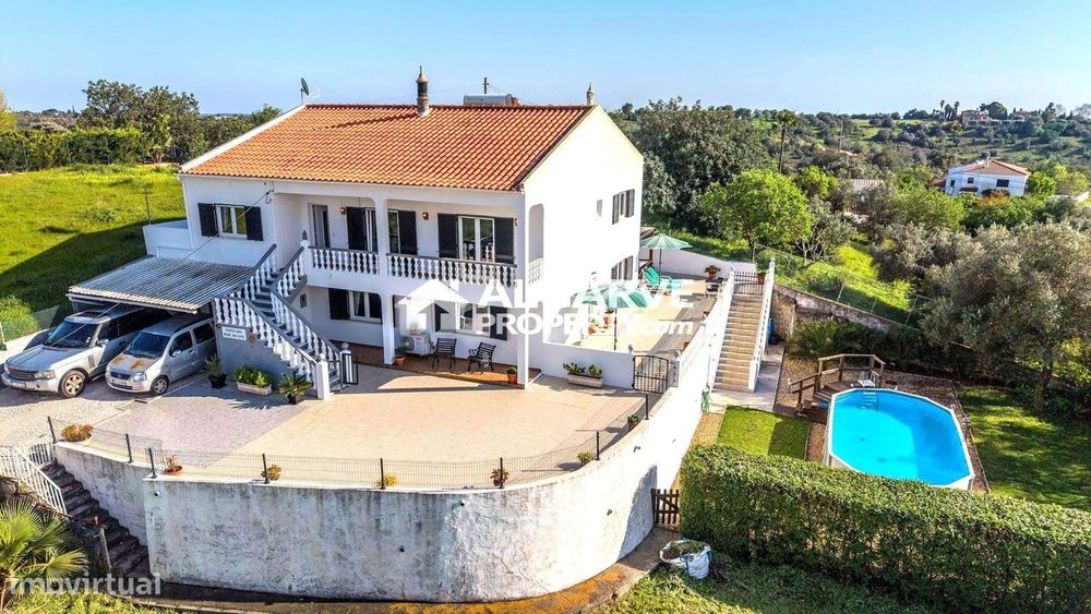 Boliqueime - Moradia V5 com vista Mar e Campo