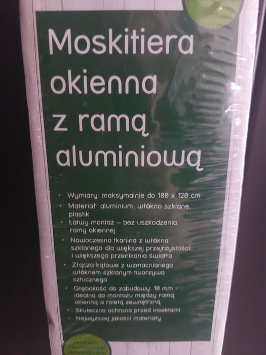 Moskitiera do okna