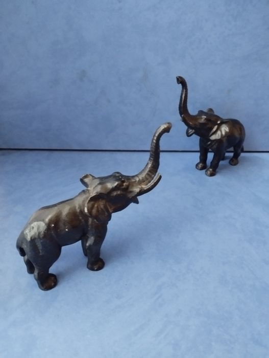 Статуэтка Слоник, чугун, Касли