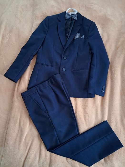 Garnitur chłopięcy Stan-Dar muszka I poszetka