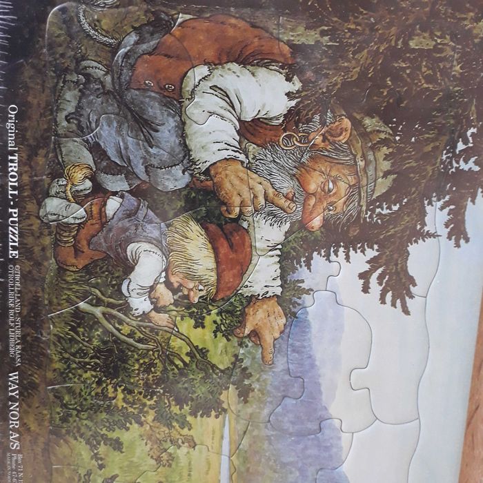 Пазлы, игра настольная