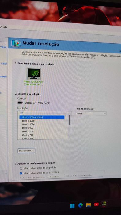Monitor 280hz - Philips IPS 24.5"
