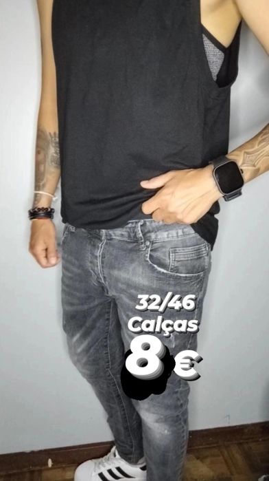 Vendo calções calças caps e outras coisas