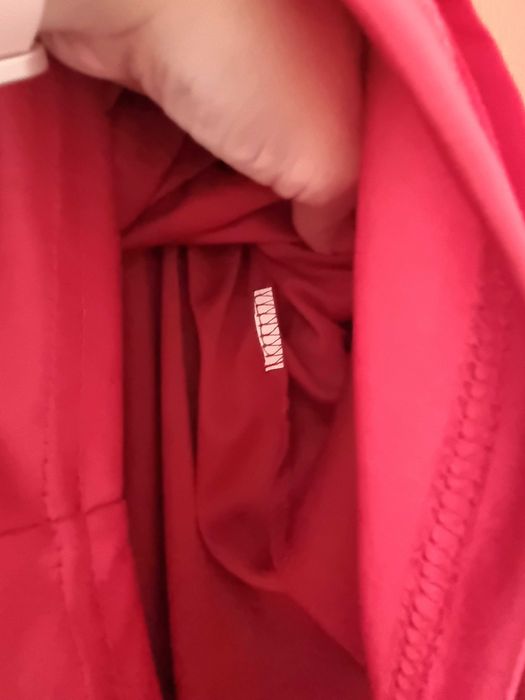 Vestido cai-cai comprido vermelho Stradivarius, tam S - nunca usado