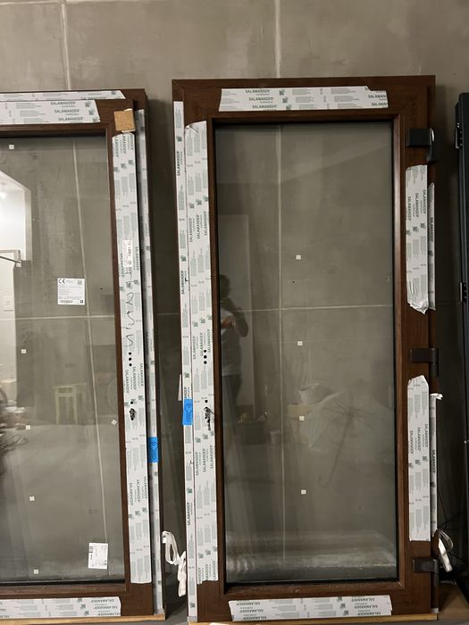 Okna drzwi pcv salamander nowe