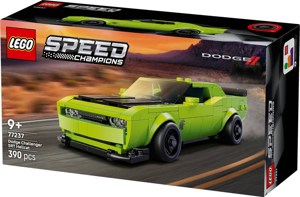 LEGO Speed Champions Dodge Challenger SRT Hellcat. NOWE/Oryginalne