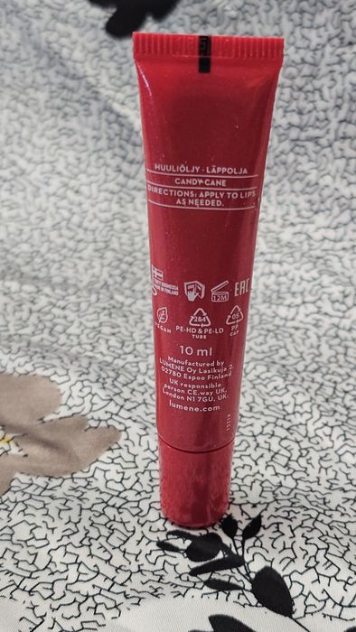 Lumene Lip Glow Oil Balm.