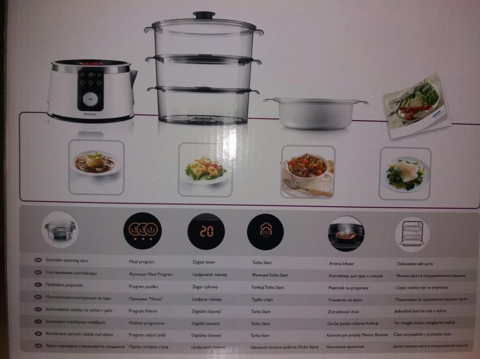Пароварка Philips HD9171