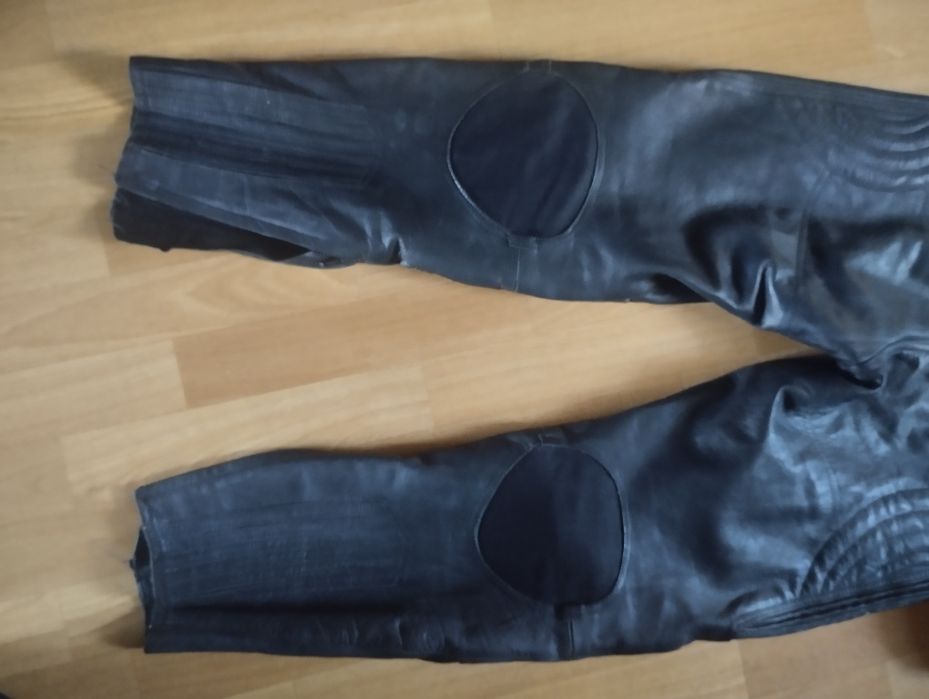 Kurtka i spodnie skóra