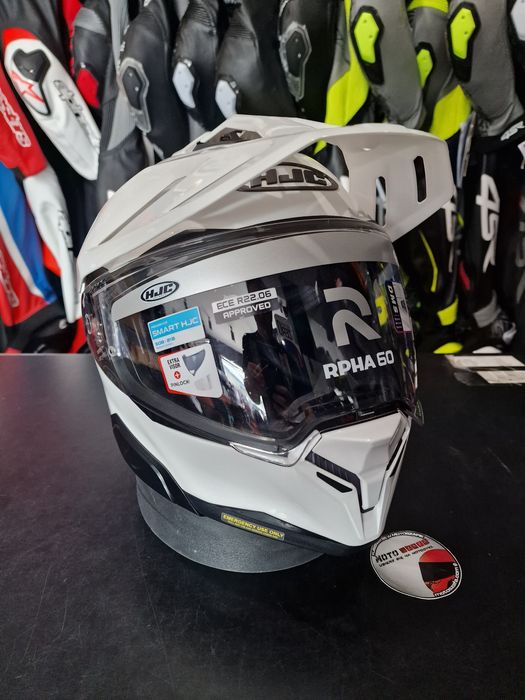 Kask motocyklowy HJC RPHA 60 SOLID WHITE 'XS 'S 'M 'L 'XL 'XXL GRATISY