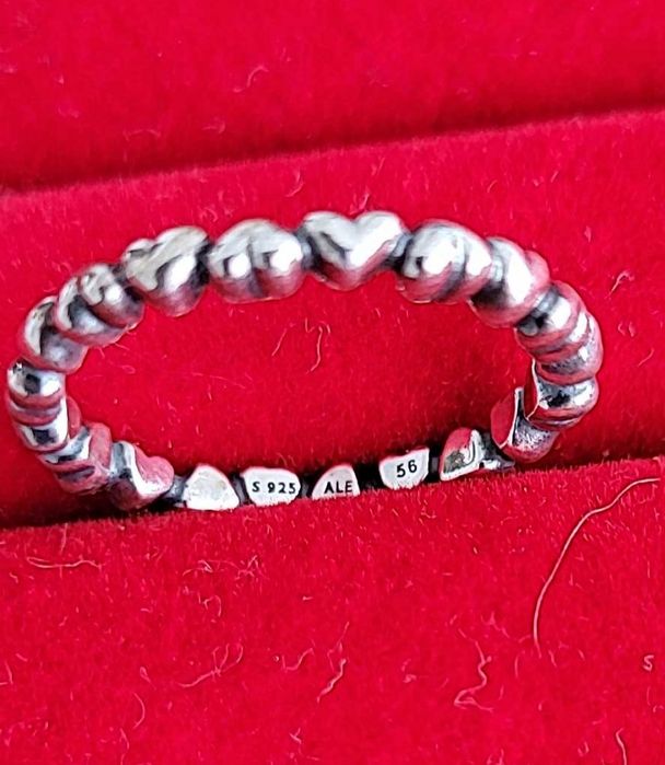 Pierścionek Pandora oryginalny srebro