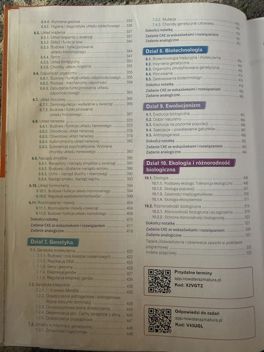 Repetytorium maturalne Biologia Nowa Era +Zbiory Zadań