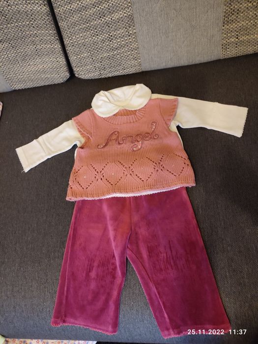 Komplet dres dziewczęcy 68