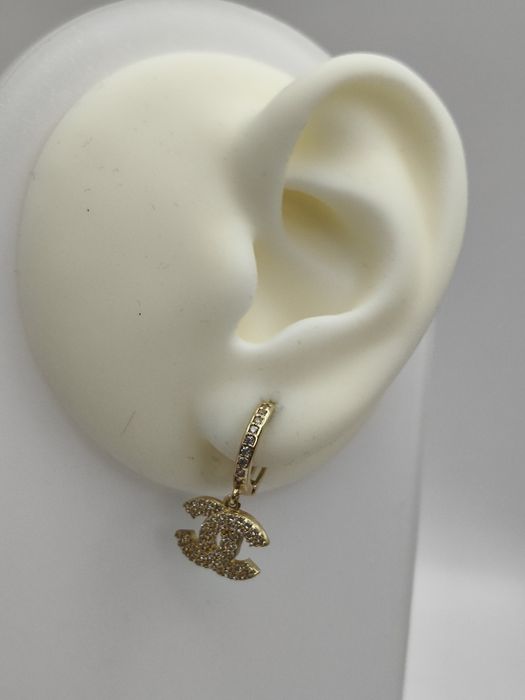 Złote Kolczyki Pr.585 Nowe Zapraszamy