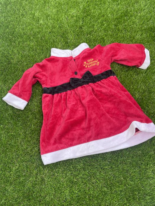 Sukienka Mikołajka przebranie 86/92