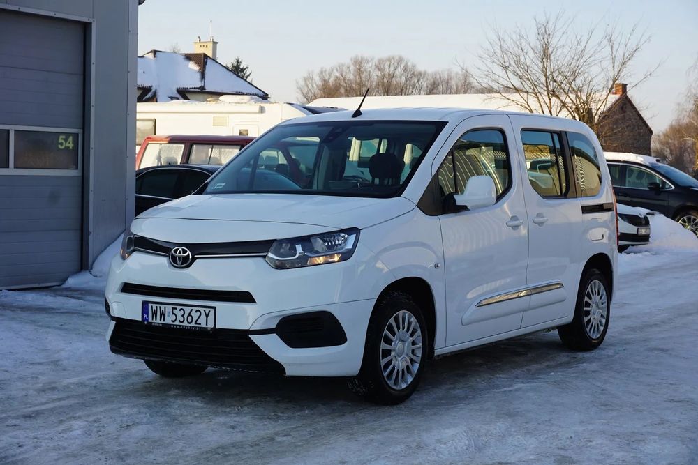 Toyota Proace City Verso Salon Polska, 1.5 D4D 130KM, Serwis ASO, Faktura Vat 23%