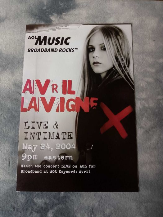 plakat na płótnie zespołu muzycznego Avril Lavigne