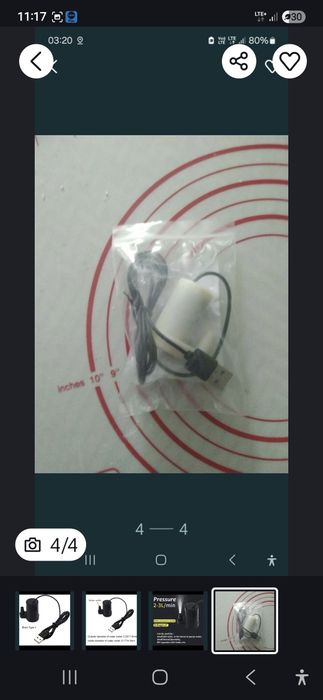 Mini pompka do wody usb