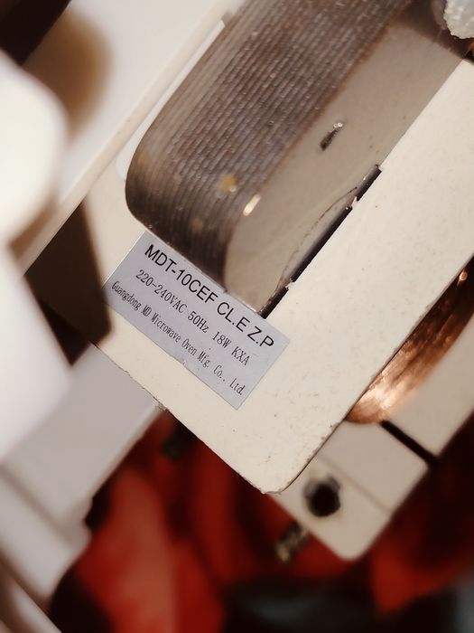 Wentylator mikrofalówki