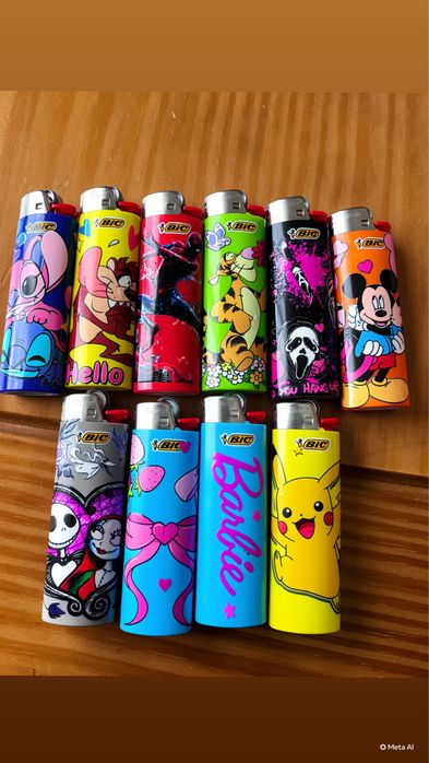 Esqueiros Bic J26 de varios designs
