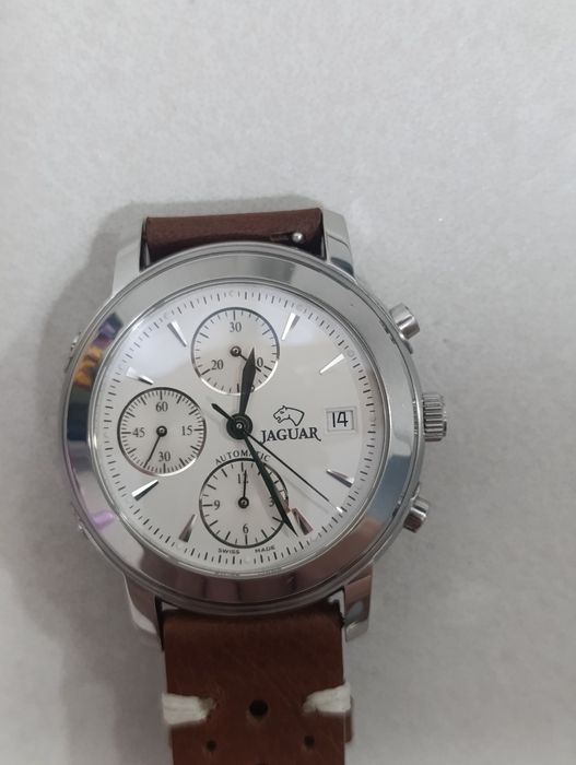 Швейцарський чоловічий годинник JAGUAR Chronograph automatic Swiss