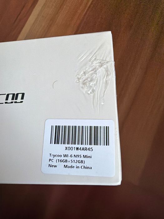 Trycoo WI-6 Mini PC,  N95 (3,4 GHz) Mini komputer, 16 GB RAM 512 GB m2