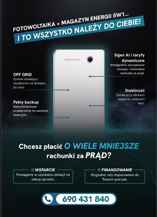 Magazyn Energii - Beckup - Off Grid