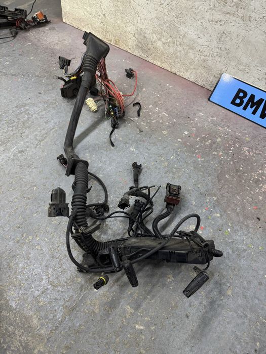 Проводка Двигуна БМВ Е39 M47 N D20 Проводка Двигателя Разборка BMW